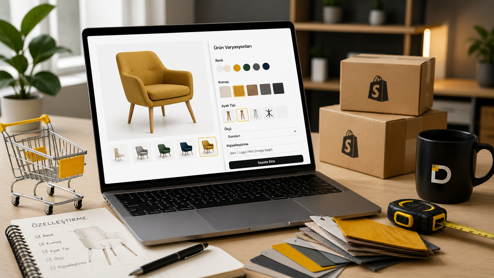Shopify Ürün Varyasyonları. Geniş Seçenek ve Özelleştirme Rehberi