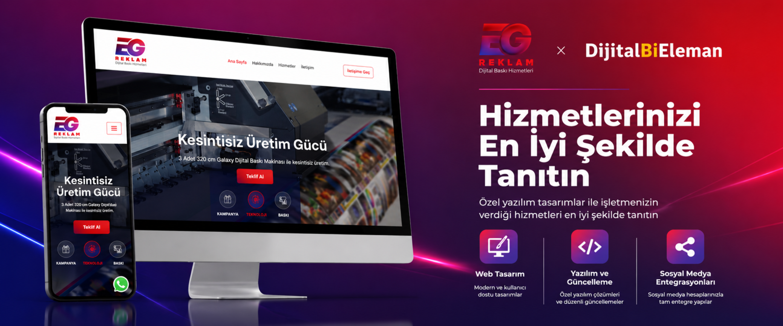 EG Reklam referans projesi